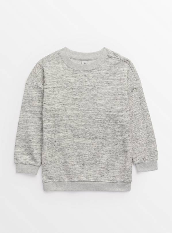 Grey Marl Crew Neck Sweatshirt 7 years